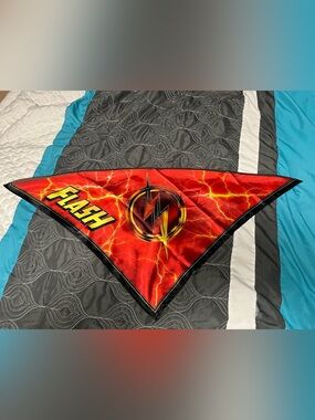 DC The Flash Lightning Bolt Bandana & Scarf
